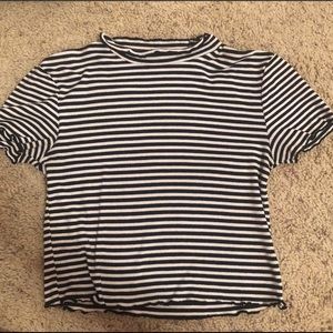 Cute striped crop top